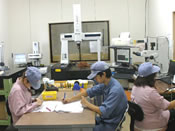 Inspection and test center (temperature-controlled room)