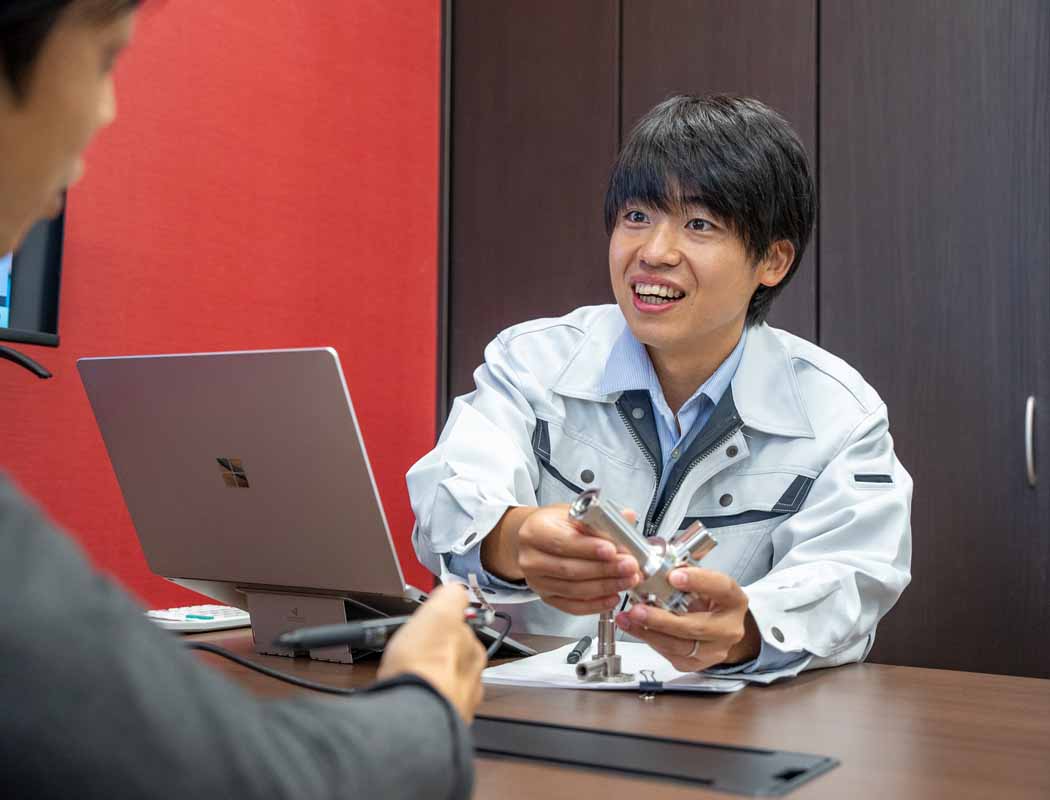 経験豊富な営業スタッフによる対応